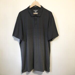 Matrix DriWear 80s Line Gradient Polo Tee